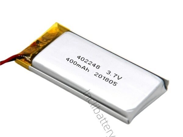 3.7V 400mAh lithium polymer battery for smart home and tracking systems