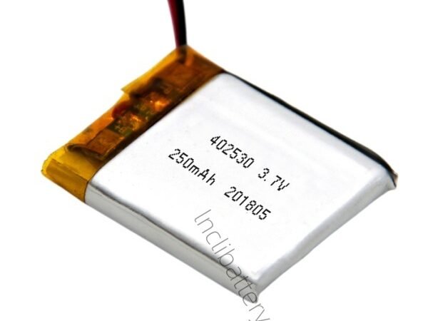 3.7V 250mAh lithium polymer battery for IoT and portable devices