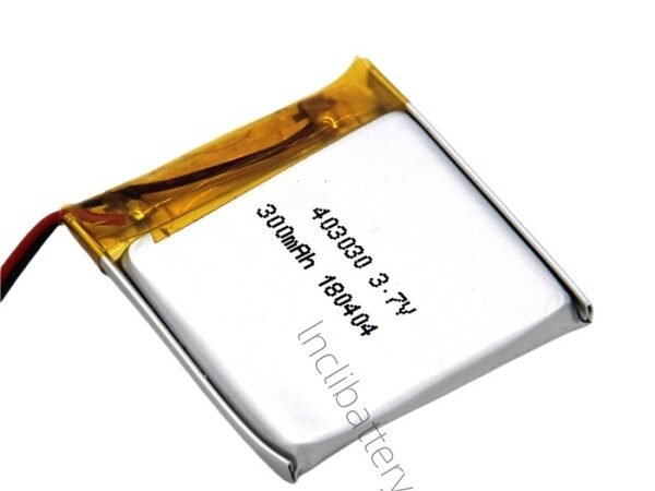 3.7V 300mAh lithium polymer battery for wearable and consumer electronics