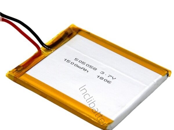 505058 3.7V 1500mAh lithium polymer battery for long runtime portable and smart devices