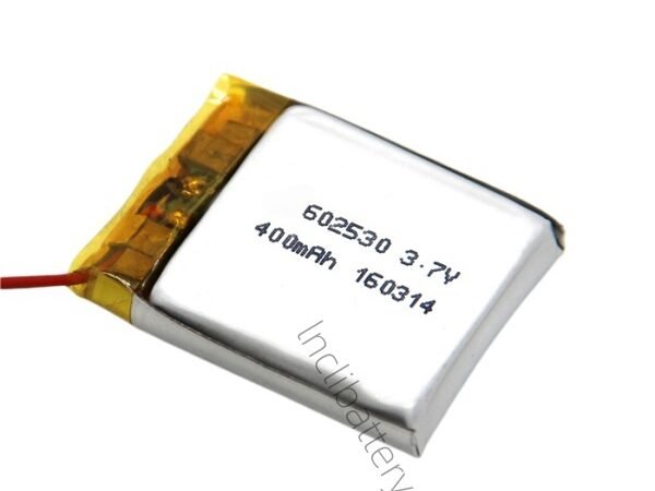 3.7V 400mAh 602530 custom LiPo battery for smart electronic products