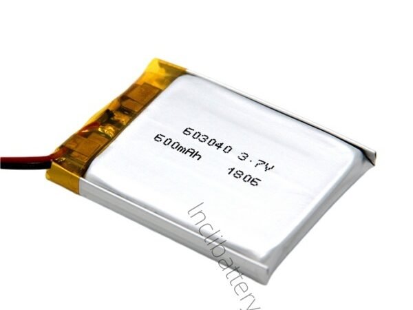 3.7V 600mAh 603040 lithium polymer battery for IoT products