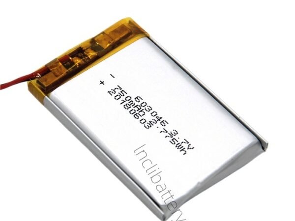 3.7V 750mAh 603046 high capacity LiPo battery for portable equipment