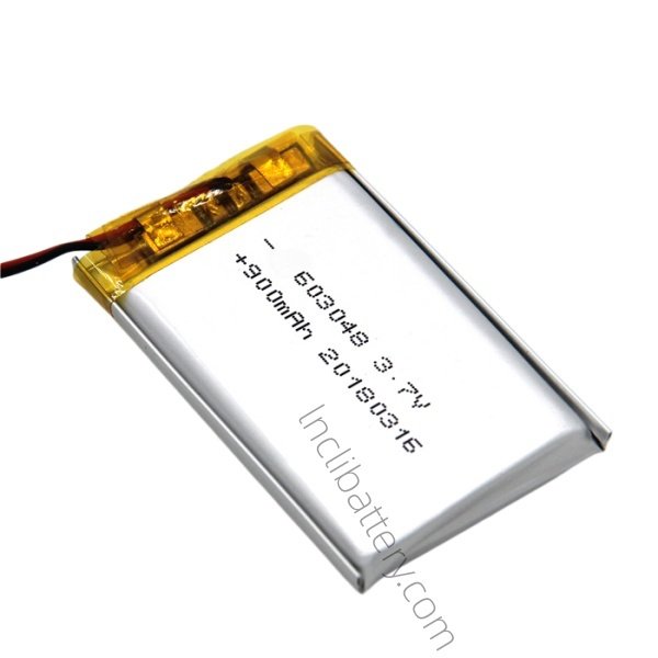 3.7V 900mAh 603048 large capacity lithium polymer battery pack