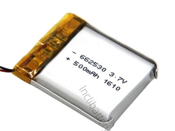 3.7V 500mAh 662530 LiPo Battery for Portable Barcode Scanners