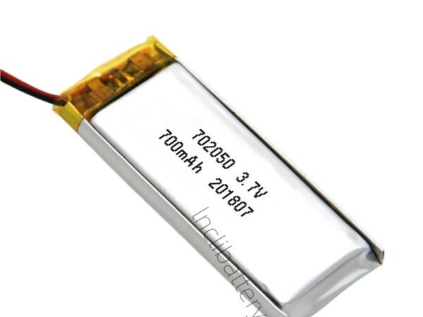 3.7V 700mAh 702050 Rechargeable Lithium Polymer Battery for Handheld Test Equipment