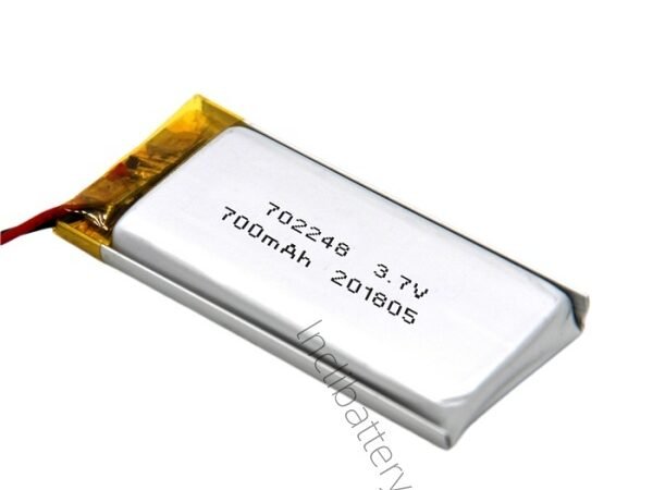 3.7V 700mAh rechargeable LiPo battery PCM protected model LNC702248