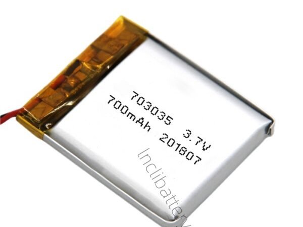OEM 3.7V 700mAh lithium polymer battery LNC703035