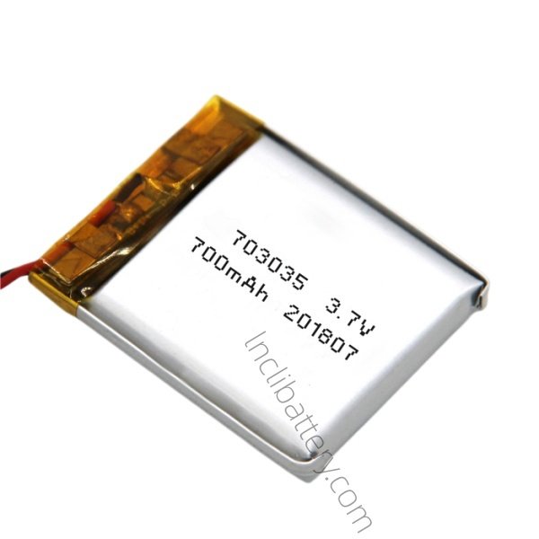 OEM 3.7V 700mAh lithium polymer battery LNC703035