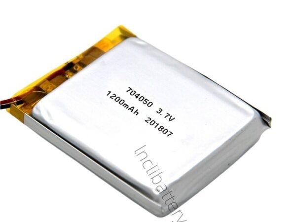 industrial 3.7V 1200mAh lithium polymer battery LNC704050