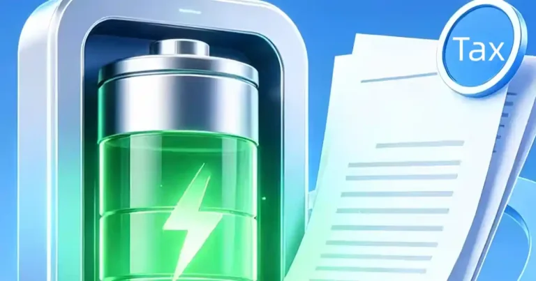 China Battery Tax Policy Update 2026