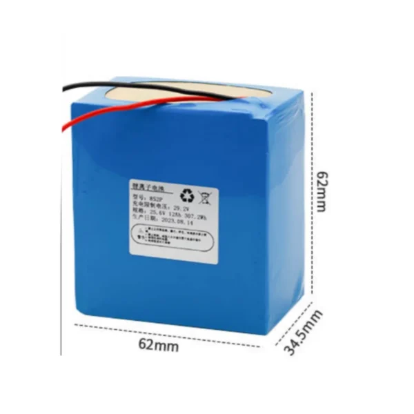 25.6V 12Ah 32700 LiFePO4 Battery Pack for Solar Street Light and Outdoor Energy Storage
