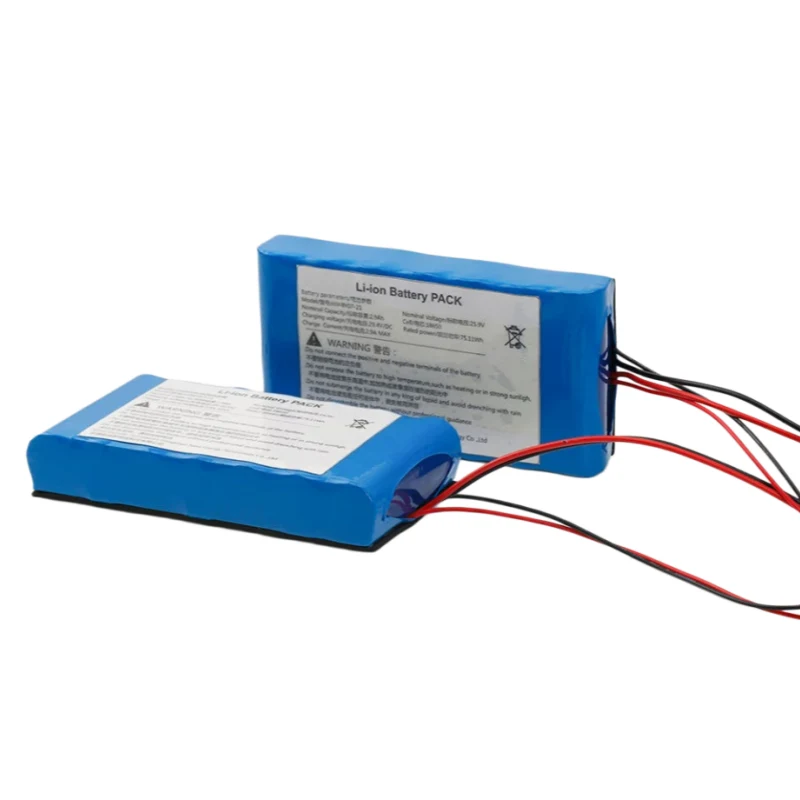 25.9V 2.9Ah 7S1P 18650 Li-ion Battery Pack for solar applications