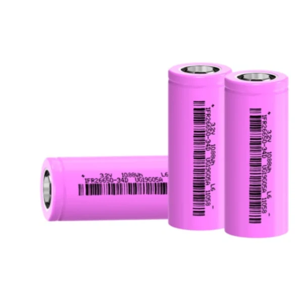 IFR26650-LT3400 Low Temperature LiFePO4 Battery Cell 3400mAh High Capacity Cold Weather Battery