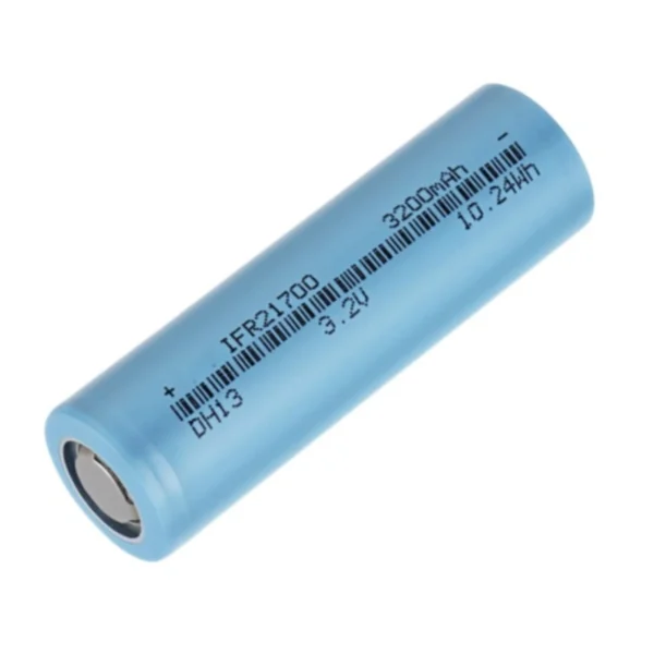 IFR21700-3200 3.2V 3200mAh LiFePO4 cylindrical battery cell side view
