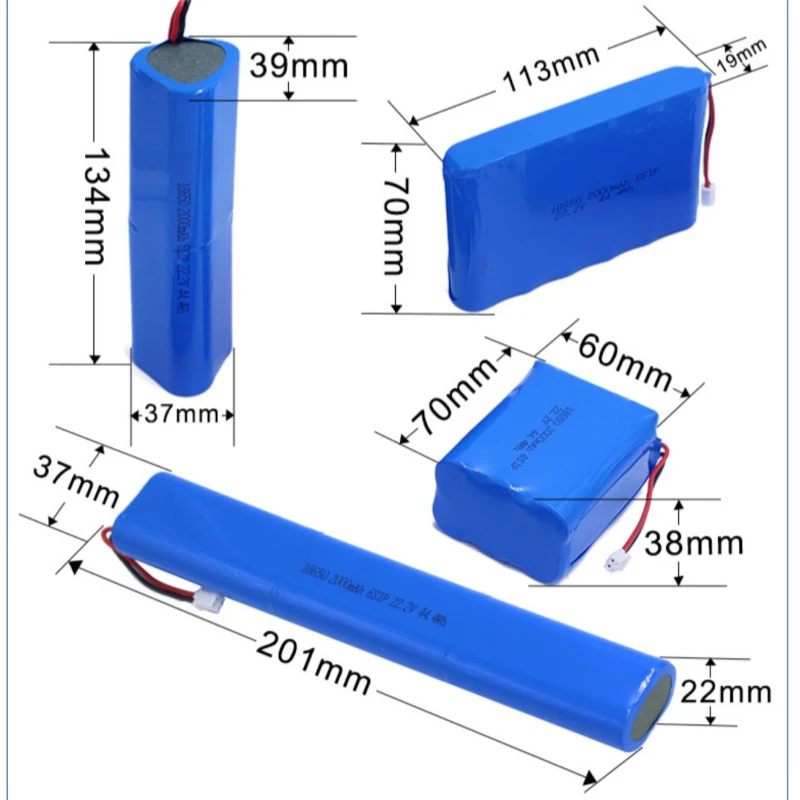 6s1p 18650 li ion battery