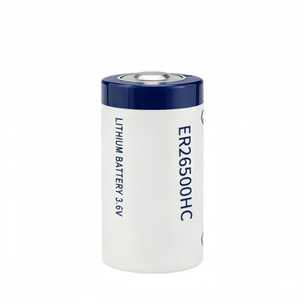 ER26500HC 3.6V 9000mAh Li-SOCl₂ Lithium Thionyl Chloride Battery Cell
