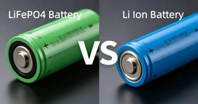 LiFePO4 vs lithium-ion battery comparison for energy storage, RV, and portable power applications