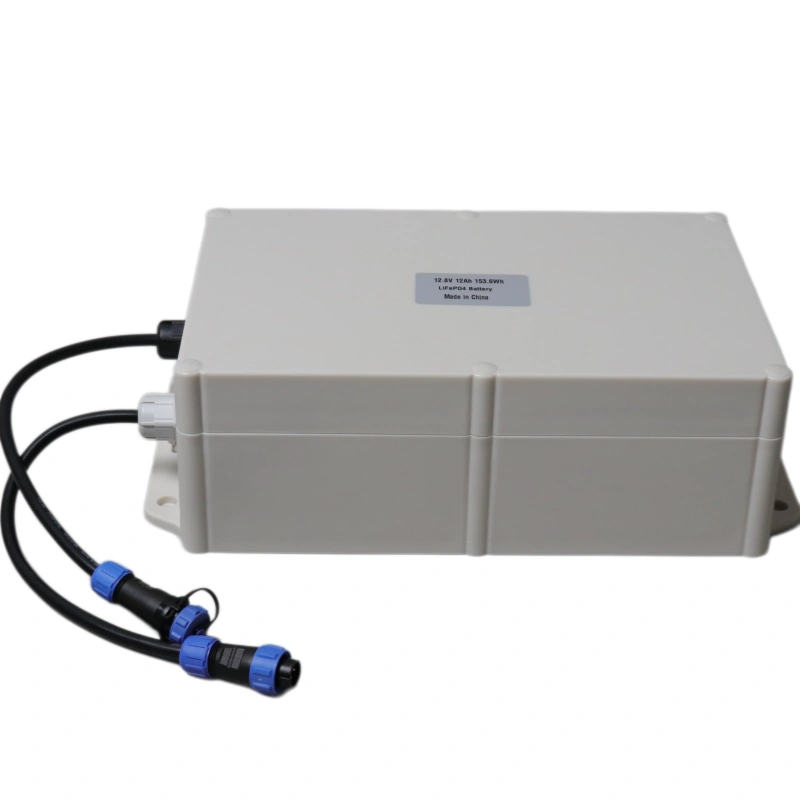 12.8V 12Ah LiFePO4 Solar Battery with Built-in 10A Solar Charge Controller - Image 3