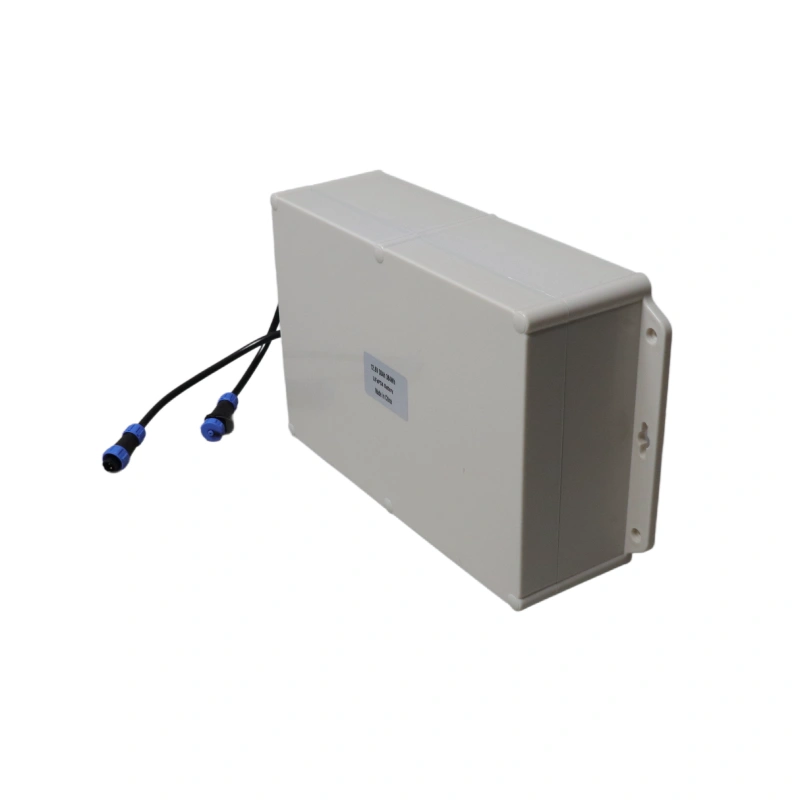 12.8V 30Ah LiFePO4 Solar Battery with Built-in 10A Solar Charge Controller
