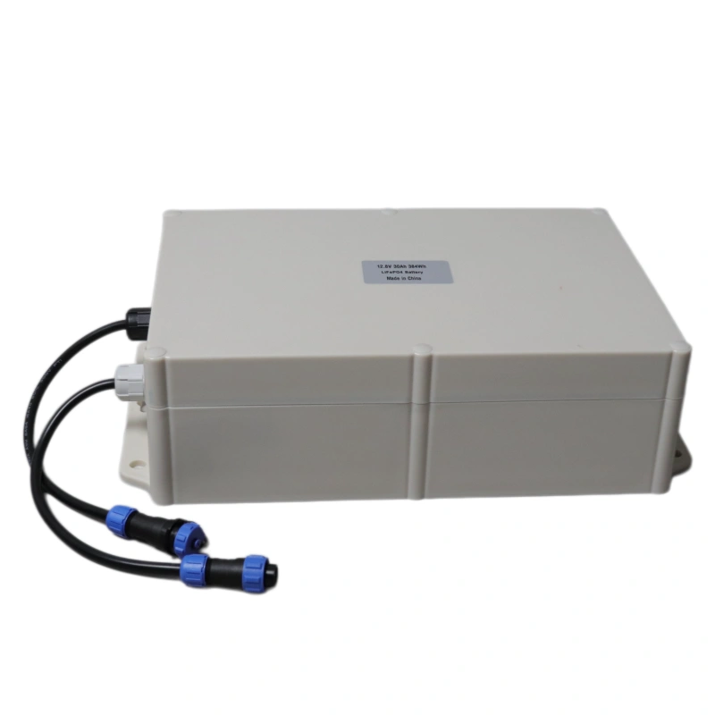 12.8V 30Ah LiFePO4 Solar Battery with Built-in 10A Solar Charge Controller - Image 3