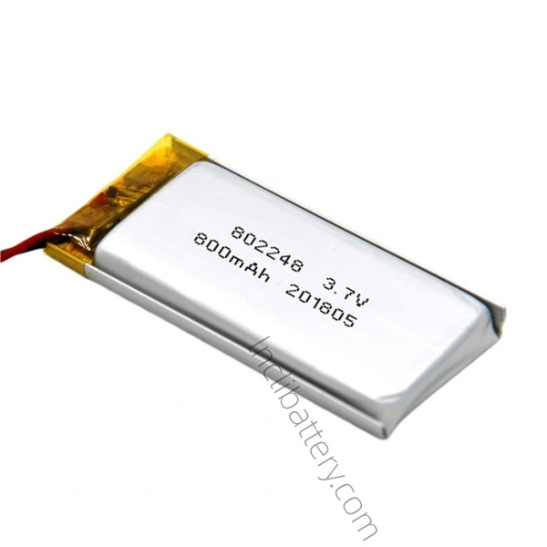 802248 800mAh 3.7V Compact LiPo Battery for Portable Electronics
