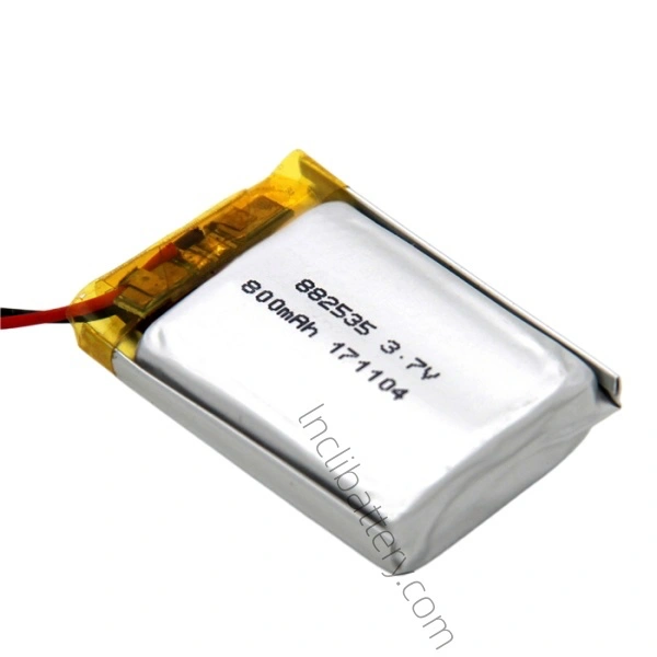 882535 800mAh 3.7V Rechargeable Lithium Polymer LiPo Battery