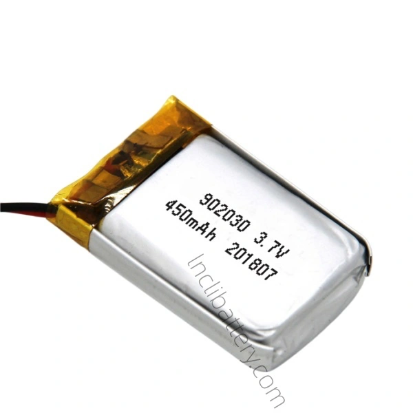 902030 450mAh 3.7V Rechargeable LiPo Battery