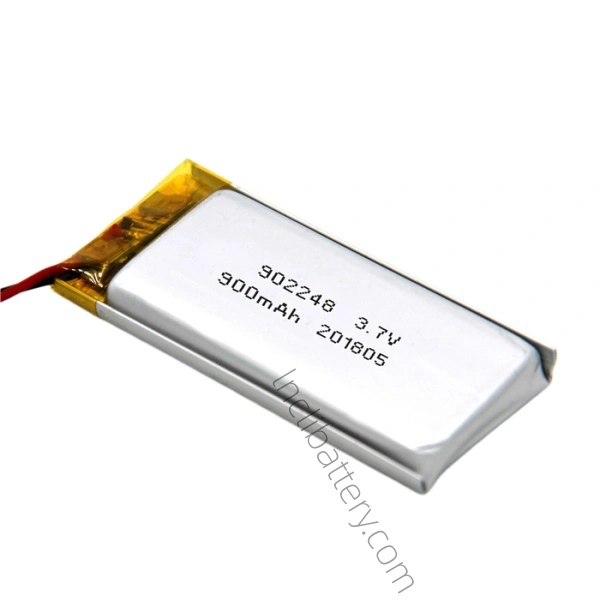 902248 900mAh 3.7V Compact Rechargeable LiPo Battery