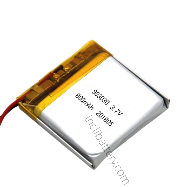 903030 800mAh 3.7V Compact Rechargeable LiPo Battery