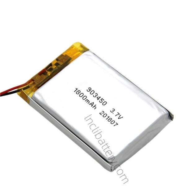 903450 1800mAh 3.7V High-Capacity Rechargeable LiPo Battery