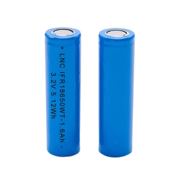 18650 3.2V 1600mAh low temperature LiFePO4 battery cell with -20°C charging and -40°C discharging